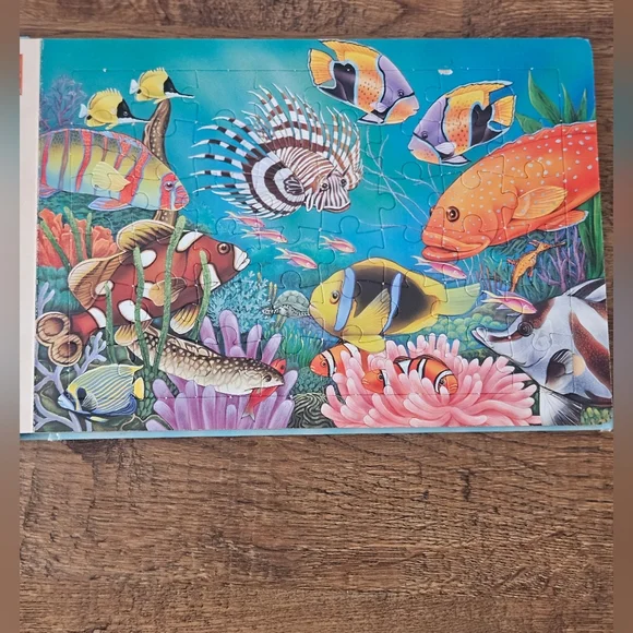 🖤3/$15 Five Puzzles! Ocean Creatures Book - Picture 3 of 8